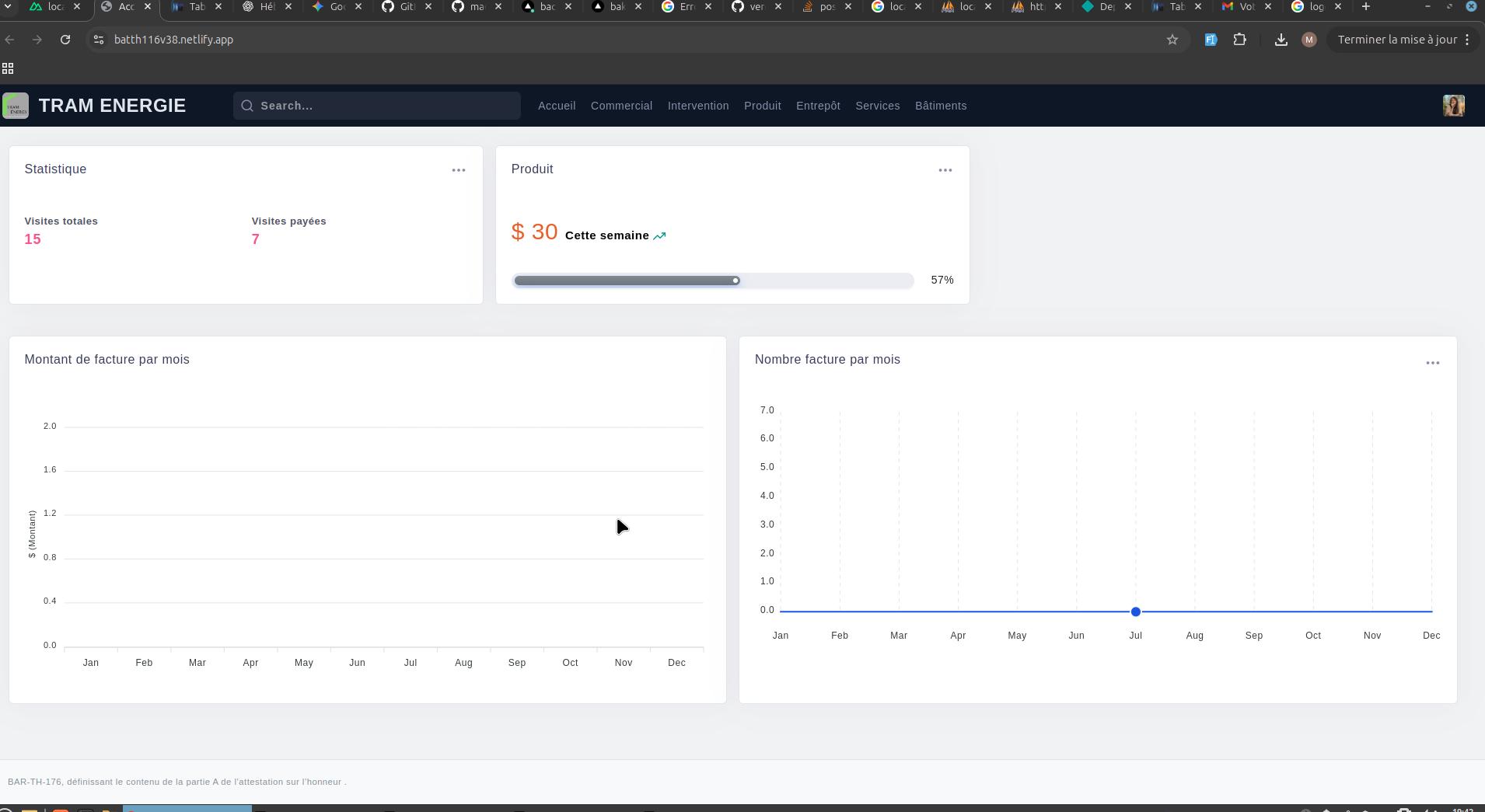 Application Gestion Eau & Chauffage - 1