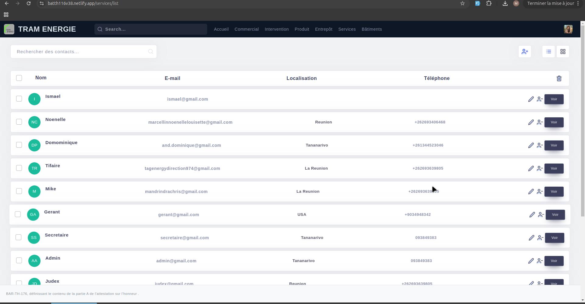 Application Gestion Eau & Chauffage - 13